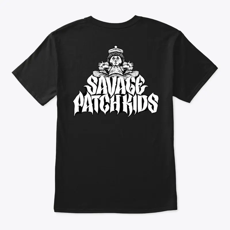 The Godless Savage Patch Kids B and W