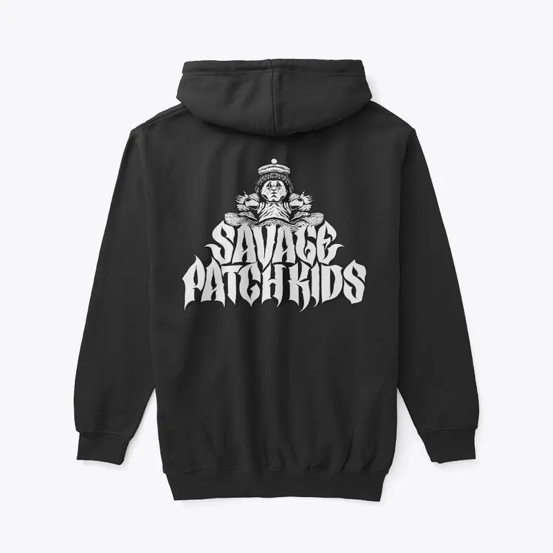 The Godless Savage Patch Kids B and W